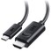 Cable Matters Unidirectional USB C to HDMI 21 Cable 3ft Support 4K240Hz and 8K60Hz HDR Thunderbolt 4 Thunderbolt 5 USB 4 Compatible with MacBook Pro XPS ThinkPad Max 4K60Hz on macOS