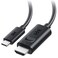 Cable Matters Unidirectional USB C to HDMI 21 Cable 3ft Support 4K240Hz and 8K60Hz HDR Thunderbolt 4 Thunderbolt 5 USB 4 Compatible with MacBook Pro XPS ThinkPad Max 4K60Hz on macOS