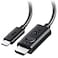 Cable Matters Unidirectional USB C to HDMI 21 Cable 6ft Support 4K240Hz and 8K60Hz HDR Thunderbolt 4 Thunderbolt 5 USB 4 Compatible with MacBook Pro XPS ThinkPad Max 4K 60Hz on macOS