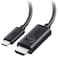 Cable Matters Unidirectional USB C to HDMI 21 Cable 6ft Support 4K240Hz and 8K60Hz HDR Thunderbolt 4 Thunderbolt 5 USB 4 Compatible with MacBook Pro XPS ThinkPad Max 4K 60Hz on macOS
