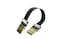 Permanent Black Soft Slim 10CM Short FPV Flat HDMI Cable Standard HDMI Full Normal Male Interface to Standard HDMI Interface for RED blackmagic BMCC Sony pxw FS7 Canon C300