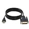 WireZee DVID to HDMI Video Cable 241 Pin Dual Link MM 15f 3ft 6ft 10ft 15ft 25ft 15FT