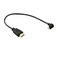 Seadream 1Foot 90 Degree Down Angle Micro HDMI Male to HDMI Male Cable Connector 1Pack Down Angle