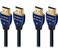 AudioQuest Blueberry 4K8K 18Gbps 075m 24ft HDMI Cables 2Pack