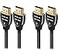 AudioQuest Pearl 8K10K 48Gbps 075m 24ft HDMI Cables 2Pack