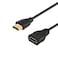 Anbear 4K HDMI Extension Cable 2FT High Speed HDMI Extender Cable 4K60HZMale to Female Compatible for Xbox OnePS5PS4Roku TV StickBlu Ray Player