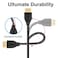 Anbear 4K HDMI Extension Cable 2FT High Speed HDMI Extender Cable 4K60HZMale to Female Compatible for Xbox OnePS5PS4Roku TV StickBlu Ray Player