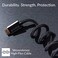 AUSTERE VII Series Certified Premium Ultra High Speed 8K HDMI Cable 15m 48Gbps 8K60 4K120 Dynamic HDR eARC Gold Contacts SilverPlated Conductors LinkFit Locking Connectors High Flex Cable