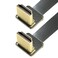 cablecc Cablecc CYFPV Dual 90 Degree Down Angled HDMI Type A Male to Male HDTV FPC Flat Cable 20cm for FPV HDTV Multicopter Aerial Photography