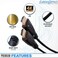 Cables Direct Online 10FT HDMI 20 60Hz Cable HighSpeed 4K HDR 18Gbps Ethernet Audio Return Channel GoldPlated UHD ARC Universal Compatible with HDTV Projector Gaming Console Laptop Home Theater