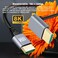 chenyang HDMI 21 Cable HDMI Type A Male to Male 8K 4K HDTV 90 Degree Down Angled Extension Cable 05M