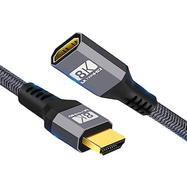 chenyang HDMI 21 Cable HDMI UHD 8K 60hz 4K 120hz 48Gbs Male to Female Extension Cable with Audio 3D HDMI Cord 03M