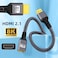 chenyang HDMI 21 Cable HDMI UHD 8K 60hz 4K 120hz 48Gbs Male to Female Extension Cable with Audio 3D HDMI Cord 05M