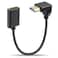 Duttek 90 Degree HDMI 21 Extension Cable 30CM Down Angle 8K60Hz 48Gbps HDR eARC HDMI Male to Female Adapter Cord Slim Short HDMI Extender for Wall Mount TV PS5 Xbox Monitor Projector