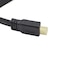 Eilumduo Hxchen 30cm1ft HDMI Cable for Audio Video HDTV TV PS3 Full HD Short HDMI Male to Male Plug Flat Cable Cord Black