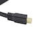 Eilumduo Hxchen 30cm1ft HDMI Cable for Audio Video HDTV TV PS3 Full HD Short HDMI Male to Male Plug Flat Cable Cord Black