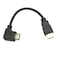 jasavdio 8K HDMI 21 Cable Right Angled2Pack 8Inch Short 90 Degree HDMI Cable 21 HDMI Male to Male Right Angle 48Gpbs8K60hz 4K120hz 144Hz eARC HDR10 444 HDCP 22