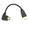 jasavdio 8K HDMI 21 Cable Right Angled2Pack 8Inch Short 90 Degree HDMI Cable 21 HDMI Male to Male Right Angle 48Gpbs8K60hz 4K120hz 144Hz eARC HDR10 444 HDCP 22