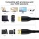 Jorenca 4K HDMI Cable 40ft Ultra High Speed HDMI 20 Cables 4K60Hz 18gbps Gold Plated ConnectorEthernet Audio Video ReturnCompatible for 1080p 3D HDTV PC Xbox Arc Laptop PS3459 etc