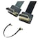Kework 20cm FPV HDMI Slim Flat Cable Upward Male to Upward Male 1080P HDMI Cord