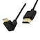 Kework 39 Feet Mini HDMI to HDMI 4K60Hz Coiled Cable Upward Angle Mini HDMI 20 Male to HDMI 20 Male High Definition Adapter Converter Spiral Spring Cord 18Gbps High Speed