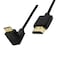 Kework 39 Feet Mini HDMI to HDMI 4K60Hz Coiled Cable Upward Angle Mini HDMI 20 Male to HDMI 20 Male High Definition Adapter Converter Spiral Spring Cord 18Gbps High Speed