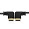 Poyiccot 90 Degree HDMI 20 Male to Male Cable 15Ft 50cm Gold Plated High Speed HDMI Male Right Angle to Male Left Angle Cable 60Hz 4K 2K MM LeftRight
