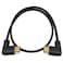 Poyiccot 90 Degree HDMI 20 Male to Male Cable 15Ft 50cm Gold Plated High Speed HDMI Male Right Angle to Male Left Angle Cable 60Hz 4K 2K MM LeftRight