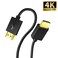 Twozoh Slim HDMI Cable 66FT 2 Pack Ultra Thin Extreme Flexible HDMI to HDMI Cord Support 4K60Hz2160P1080P