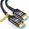 Yuaice 10K 8K HDMI Cable 15FT 33FT 66FT 10FT 16FT 20FT 25FT Heavy Duty HighSpeed Braided HDMI Cable Professional HDMI Cord 48Gbps 4K120Hz 8K60Hz HDR DTSX HDCP 2223