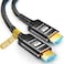 Yuaice 10K 8K HDMI Cable 15FT 33FT 66FT 10FT 16FT 20FT 25FT Heavy Duty HighSpeed Braided HDMI Cable Professional HDMI Cord 48Gbps 4K120Hz 8K60Hz HDR DTSX HDCP 2223