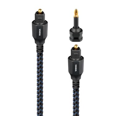 AudioQuest 075m Vodka Optical Toslink FiberOptic Cable MiniAdaptor
