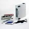 Fiber Optic Patch Panel DIN Rail or Wall Mount with ST SC and LC Multimode Adapter Plates