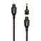 AudioQuest 15m Cinnamon Optical Toslink FiberOptic Cable MiniAdaptor