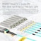 Karono 3M 10ft MTPMPO APC to 12 x LC Breakout Fiber Optic Cable OM3 40G100G