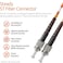 BEYONDTECH 1m 328ft LC to ST Fiber Patch Cable 2Pack UPC Multimode Duplex Fiber Optic Cable 50125m core Compatible with OM2 LSZH PUREOptics Series