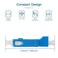 Duogalia 20 Pack Singlemode SCUPC Male to LCUPC Female Adapter Fiber Optic Connector FTTH Adaptor Convertor for Visual Fault Locator Single Mode 9125um Optical Adapter for VFL