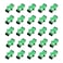 Duogalia 25 Pack SCAPC Singlemode Fiber Optic Coupler SC Female to SC Female Simplex Single Mode Fiber Optical Adapter Network Internet Connector with Mount Panel