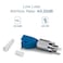Duogalia 3 Pack FC Male to LC Female Fiber Optic Adapter Visual Fault Locator Compatible Single Mode 9125um Optical Adapter