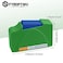fyboptwu 1 pc FTTH Fiber Optic Cleaning Box Fiber Cleaner Box for FC SC LC ST End Faces Optical Connectors Over 500 Times Anti Static Clean Swab Green