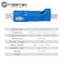 fyboptwu 2pcs SC Male to LC Female UPC Adapter Visual Fault Locator Fiber Adapter Hybrid Optical Fiber Convertor Adapter for Fiber Optic UPC Coupler Adapter