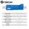 fyboptwu 4pcs SC Male to LC Female UPC Adapter Visual Fault Locator Fiber Adapter Hybrid Optical Fiber Convertor Adapter for Fiber Optic UPC Coupler Adapter