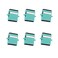 fyboptwu 6 pcs SC Fiber Optical Coupler SC OM3 Multimode MM Duplex Fiber Optic Adapter SC Female to SC Female OM3 Duplex Multi Mode Network Internet Connector Adapter