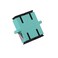 fyboptwu 6 pcs SC Fiber Optical Coupler SC OM3 Multimode MM Duplex Fiber Optic Adapter SC Female to SC Female OM3 Duplex Multi Mode Network Internet Connector Adapter