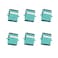 fyboptwu 6 pcs SC Fiber Optical Coupler SC OM3 Multimode MM Duplex Fiber Optic Adapter SC Female to SC Female OM3 Duplex Multi Mode Network Internet Connector Adapter