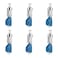 fyboptwu 6 pcs Visual Fault Locator Adapter FC Male to LC Female Adapter Optic Fiber Convertor Single Mode 9125um Hybrid Optical Adapter Adapter Fiber Optical UPC Adapter Coupler