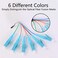GESD 4PACK LCOM3 6 Pigtail 6 Strand Multimode OM3OM4 50125 LCUPC Fiber Pigtail 15 Meter