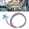 Hilitand 15M 12 Strand Fiber Optic Pigtail LCUPC Single Mode Optical Fiber Patch Cord with Ceramic Ferrule Plug