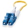 H!Fiber.com OS2 LC Fiber Optic Loopback Cable Single Mode Fiber Loopback Testers 9125um Duplex LCUPC Connectors for SelfTesting SFP Modules or Network Device