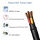 QSFPTEK 10G SFP DAC Cable 05m 2ft 10gbe SFP Passive Direct Attach Copper Twinax Cable for Cisco SFPH10GBCU50CM Ubiquiti DLink Netgear Mikrotik Open Switch Devices